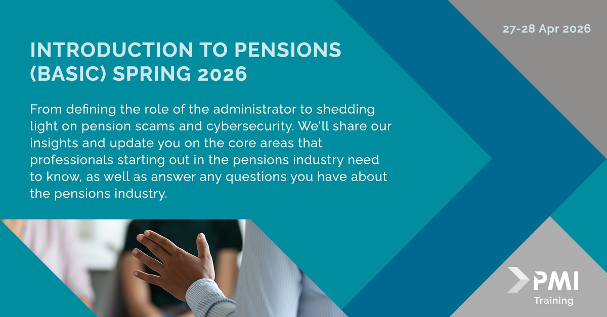 The Pensions Management Institute tweet media