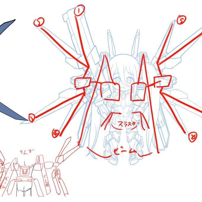ちょっとSDで描いて整理したらなんとなくわかった