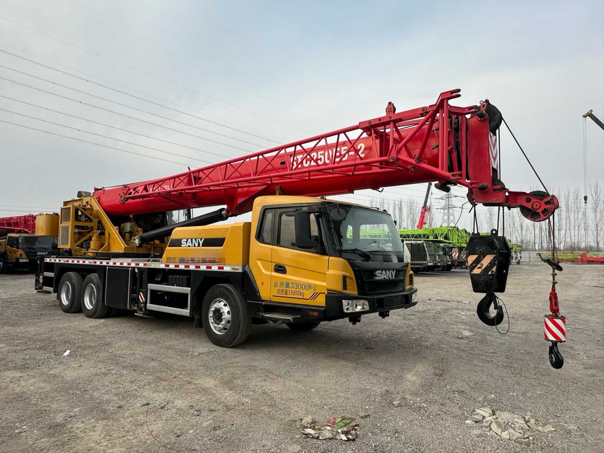 jasonluo125660's tweet photo. #SANY #TRUCKCRANE #25TON #MOBILECRANE
2022 SANY STC250C5 truck crane, welcome to contact via WhatsApp: 8617739736599 https://t.co/VA5wJXnyzu