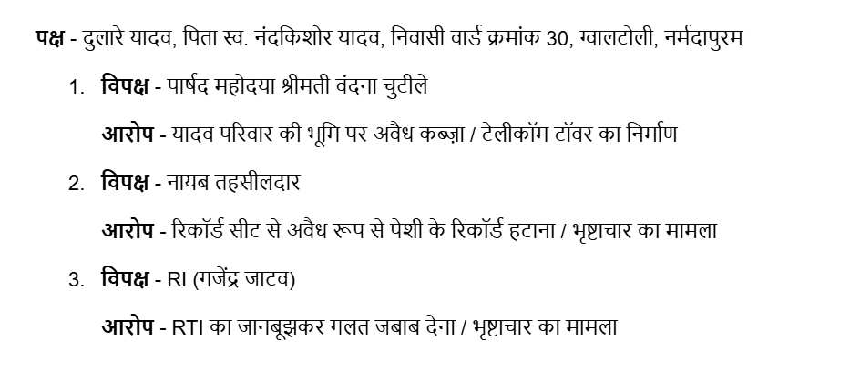 dulare84's tweet photo. @ptbrijesht @Dr_Sitasaran @DrMohanYadav51 @jpsin1 Thanks a lot @ptbrijesht 

#NarmadapuramFraud @Dr_Sitasaran @DrMohanYadav51 Pls help https://t.co/2fxNdTRQT3