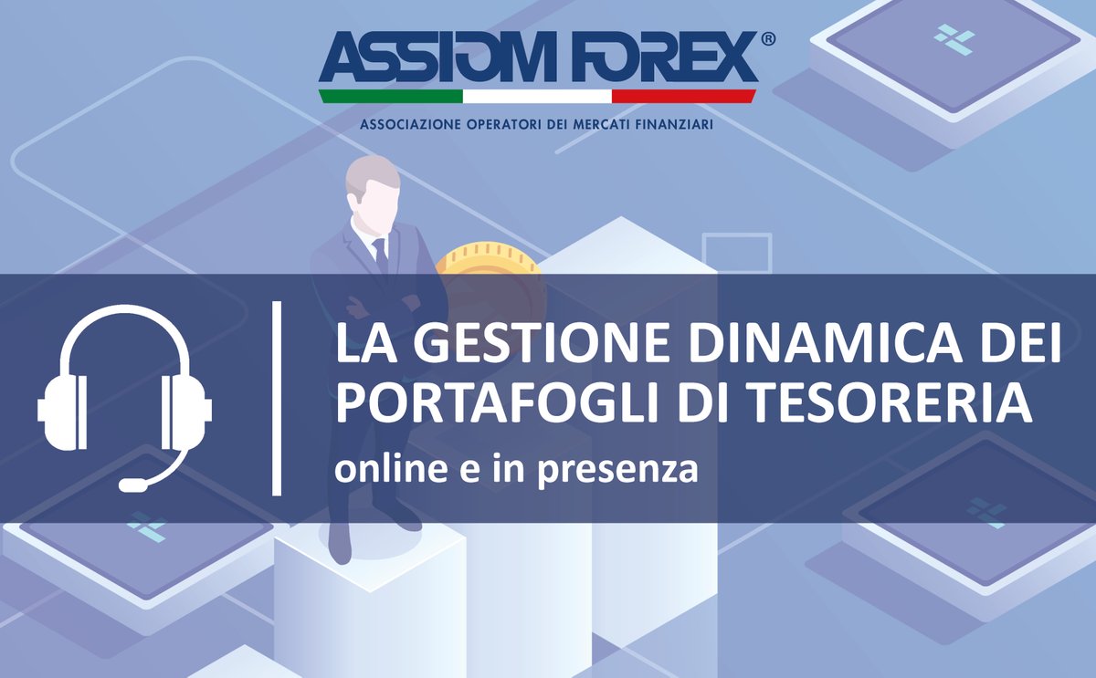 ASSIOMFOREX's tweet photo. 🔜 Corso ASSIOM FOREX 
Il 30 e 31 marzo 2026 non perderti il corso LA GESTIONE DINAMICA DEI PORTAFOGLI DI TESORERIA.

Consulta il programma del corso e l'elenco docenti.
Iscriviti subito! https://t.co/tBelHMAnxN

🚀 Diventa Socio #ASSIOMFOREX e usufruisci della tariffa agevolata! https://t.co/JoEf0JF8m9