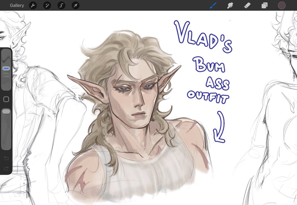 People on tiktok keep saying he looks like astarion i cannot see it 💔💔💔💔 #oc