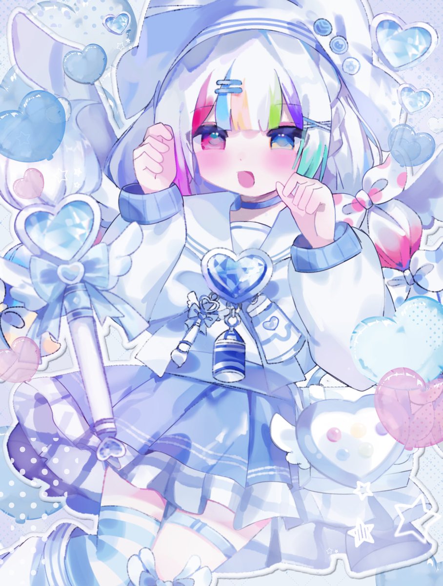 izumo_4771's tweet photo. ノア️🩵️🪽

(ｱｸｽﾀにする予定…)
 #まのさば二次創作 https://t.co/8y1fxGDKYz
