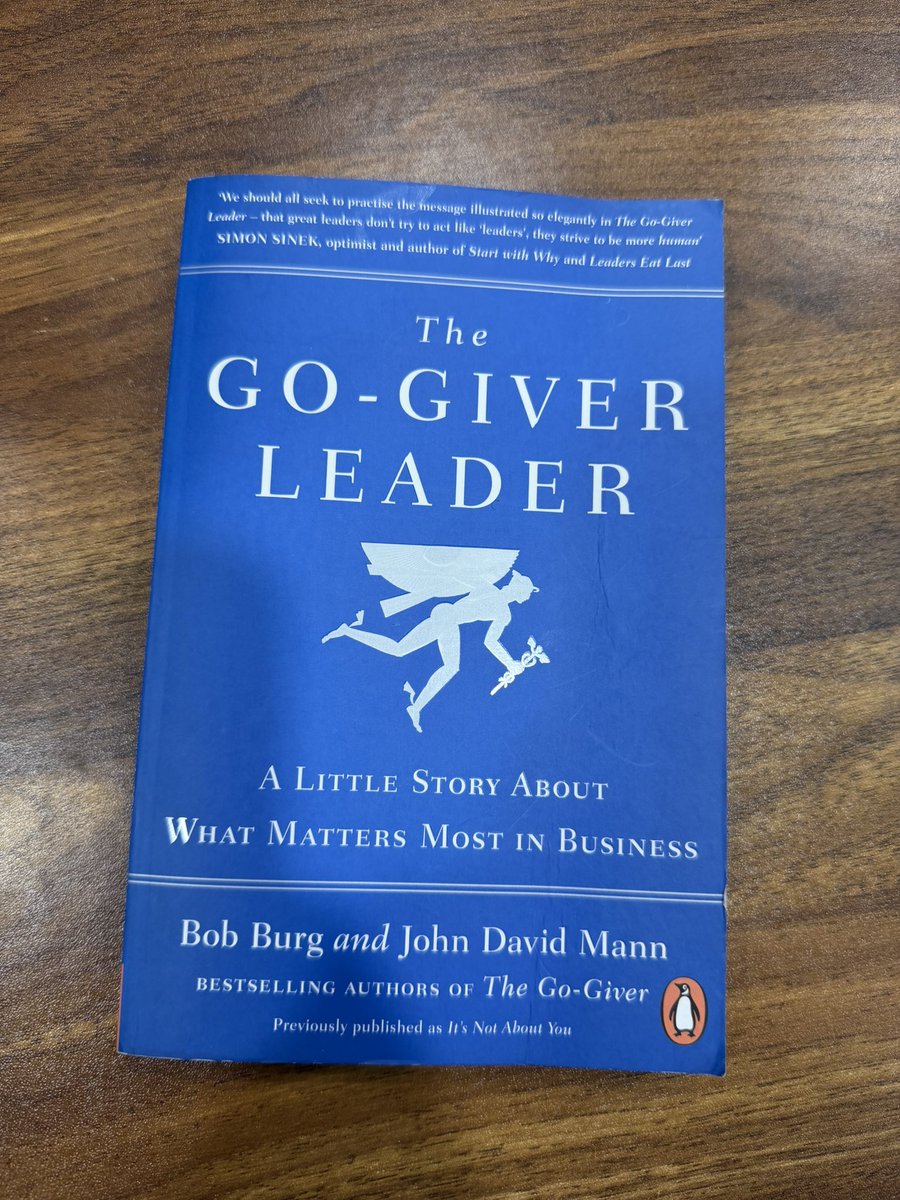 The Leadership Lessons I Learned from The Go-Give Leader by Bob Burg and John David Mann
 
Yesterday, I finished The Go-Giver Leader by Bob Burg and John David Mann, and it has given me a new perspective on leadership: the more you yield, the more power you have.
 
I first came