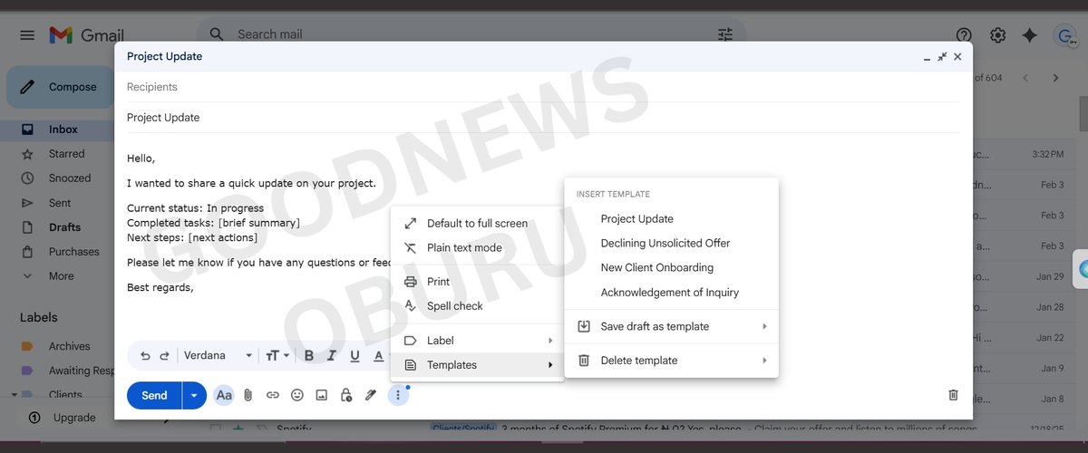 BaeLikeBenny's tweet photo. One win? Building a full Gmail email management system:
🔹Labels &amp; filters
🔹Templates for repetitive emails
🔹Color-coded priorities
Turns out systems reduce stress.
Quiet progress is still progress 💜
@remotetrybe 
#RemoteTrybeChallenge #VirtualAssistantJourney #VAPowerSkills https://t.co/fA3sTYFzGg