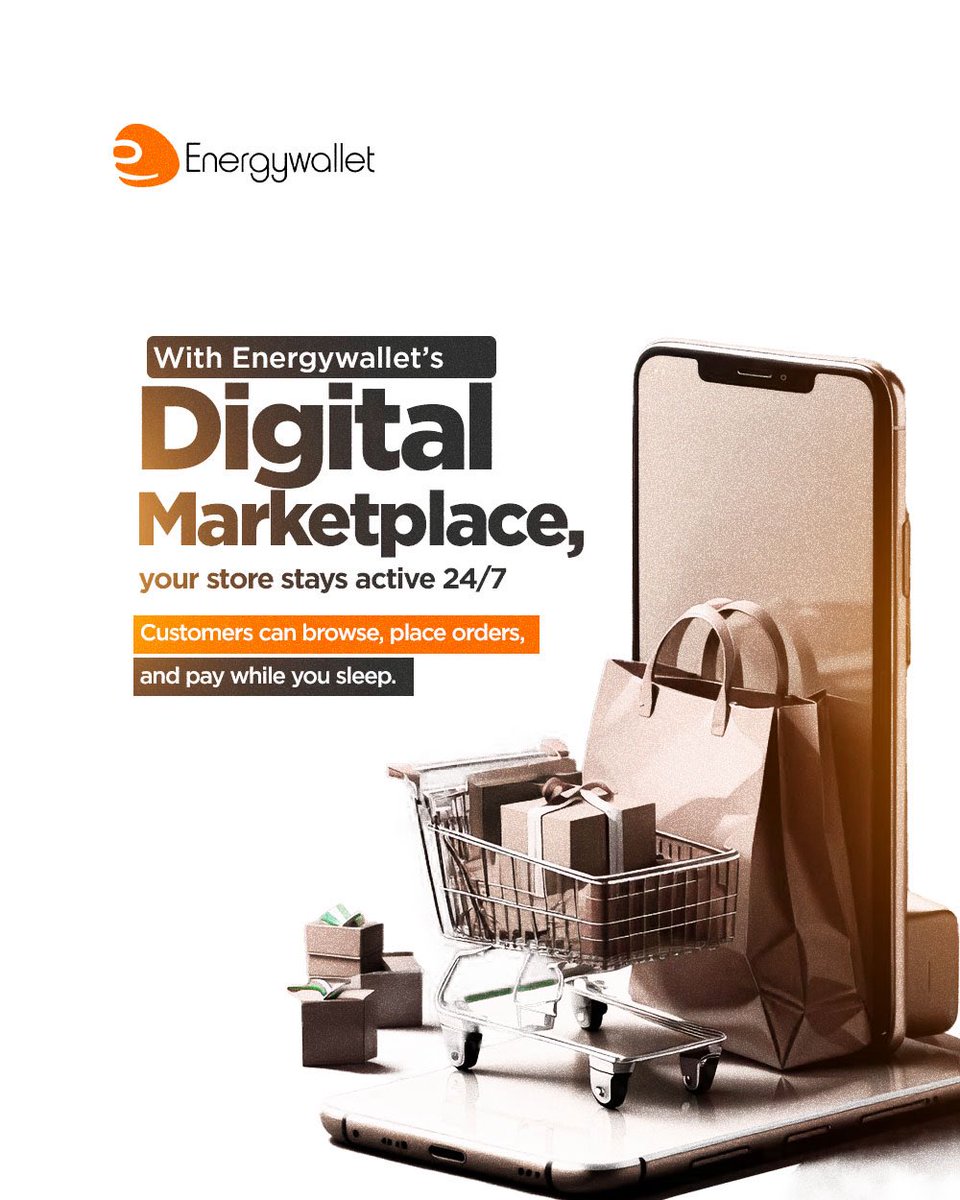 energywalletng's tweet photo. Every late reply is a potential lost sale.
Energywallet keeps your store open 24/7 so customers can buy without waiting. Even while you sleep.
GM Fam
#enerywallet #lifemadeeasy #explore https://t.co/869unsPf0R