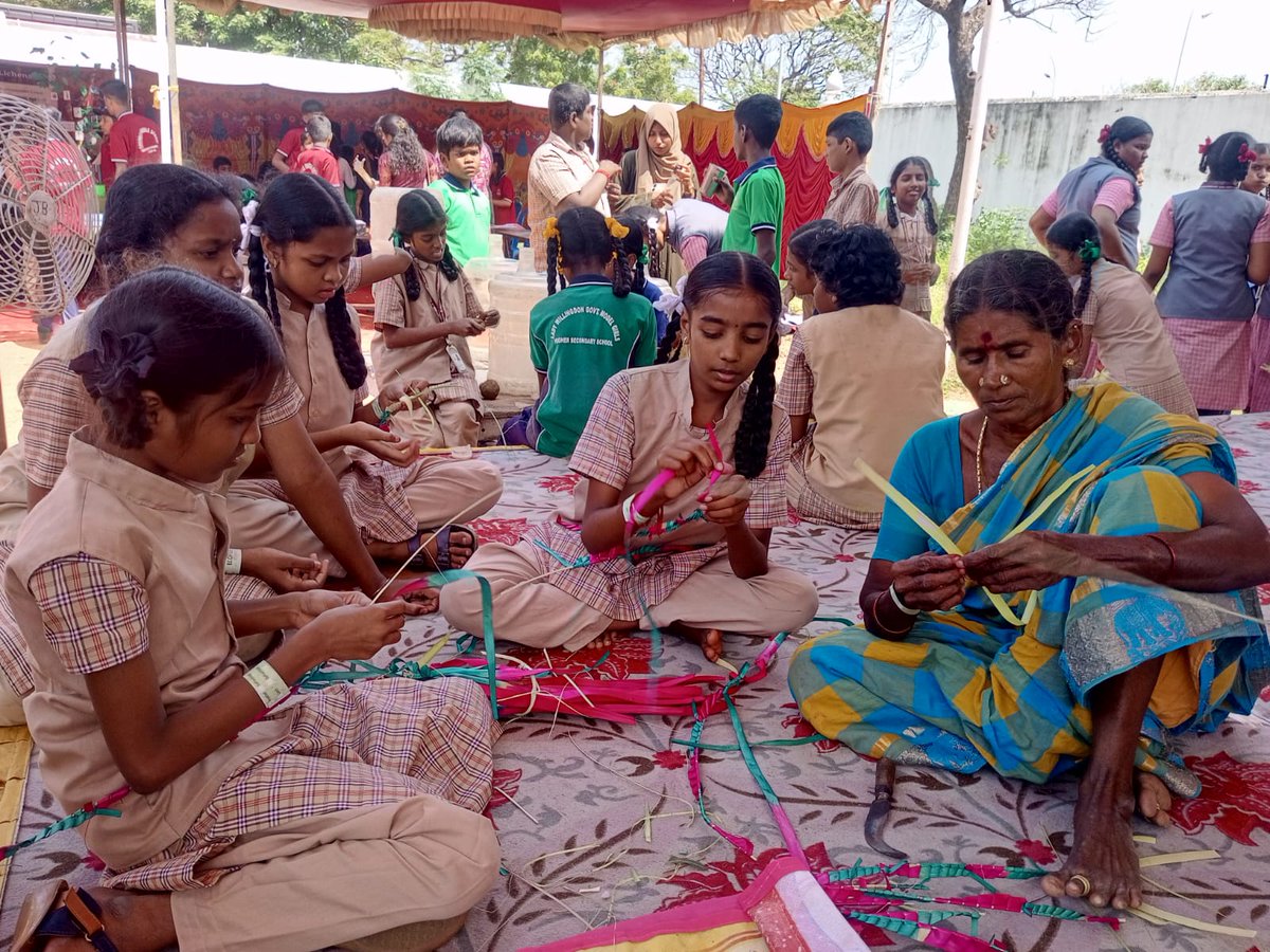 Chennai’s "Eco Ambassadors" are designing the future! 500 students from 15 schools showcased 200+ innovations at the 6th Annual Eco Fest—from jackfruit bioplastics to water audits. Huge thanks to <a href="/TATA_Comm/">Tata Communications</a> 
 #Sustainability #Chennai #EcoFest