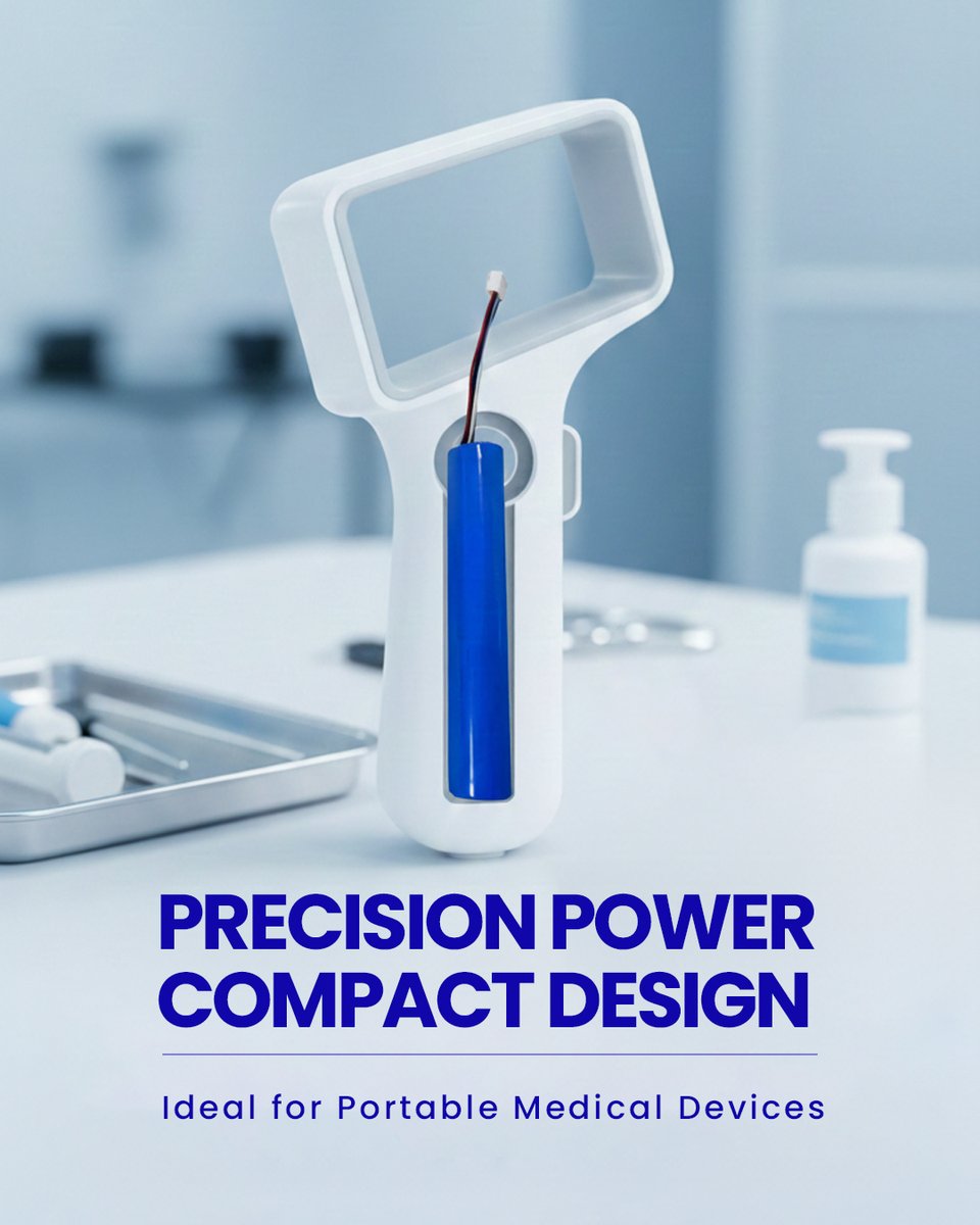 cmbatteries's tweet photo. 🔍 When Space is Tight, Performance is Critical. Meet our 7.4V 2900mAh 2S1P 18650 battery pack—designed for precision electronics and medical devices where failure is not an option.
https://t.co/A97TJPFfBY #PrecisionEngineering #MedicalDevices #CustomPower #CMBatteries https://t.co/l3gKIXBo42