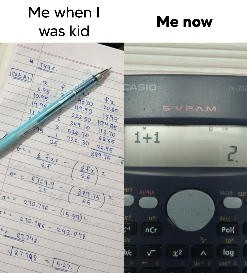 The downfall is real