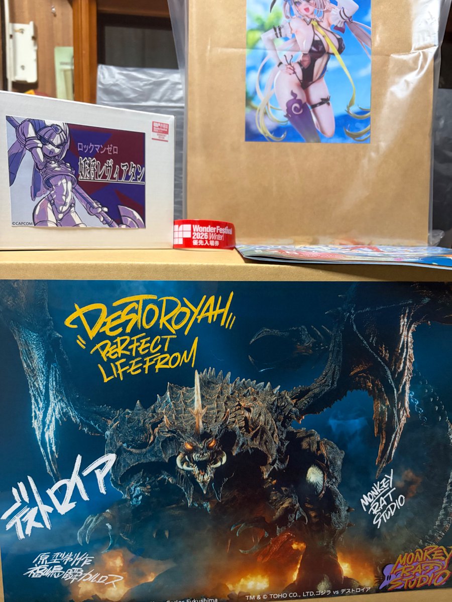 ワンフェス2026冬戦利品！ ダブルドラゴン（古市竜也さん）による