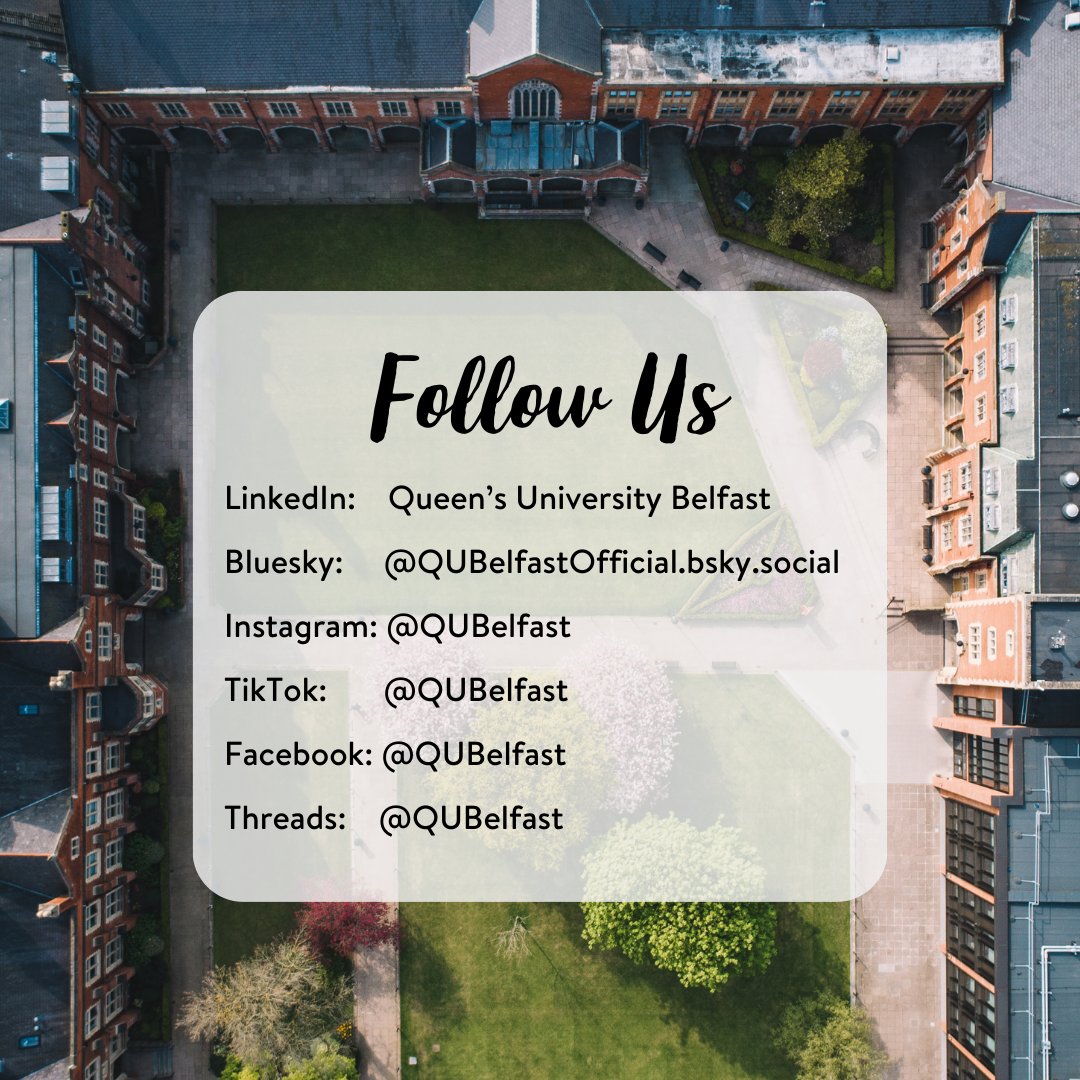 Queen's University Belfast 🎓 tweet media