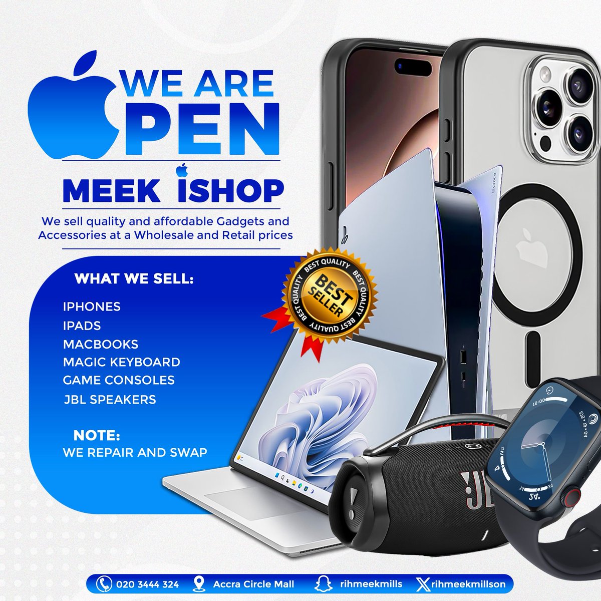 MEEKiSHOP's tweet photo. Post my flyer and drop your momo number for breakfast #MEEKiSHOPDEALS https://t.co/YtwMoWe2kj
