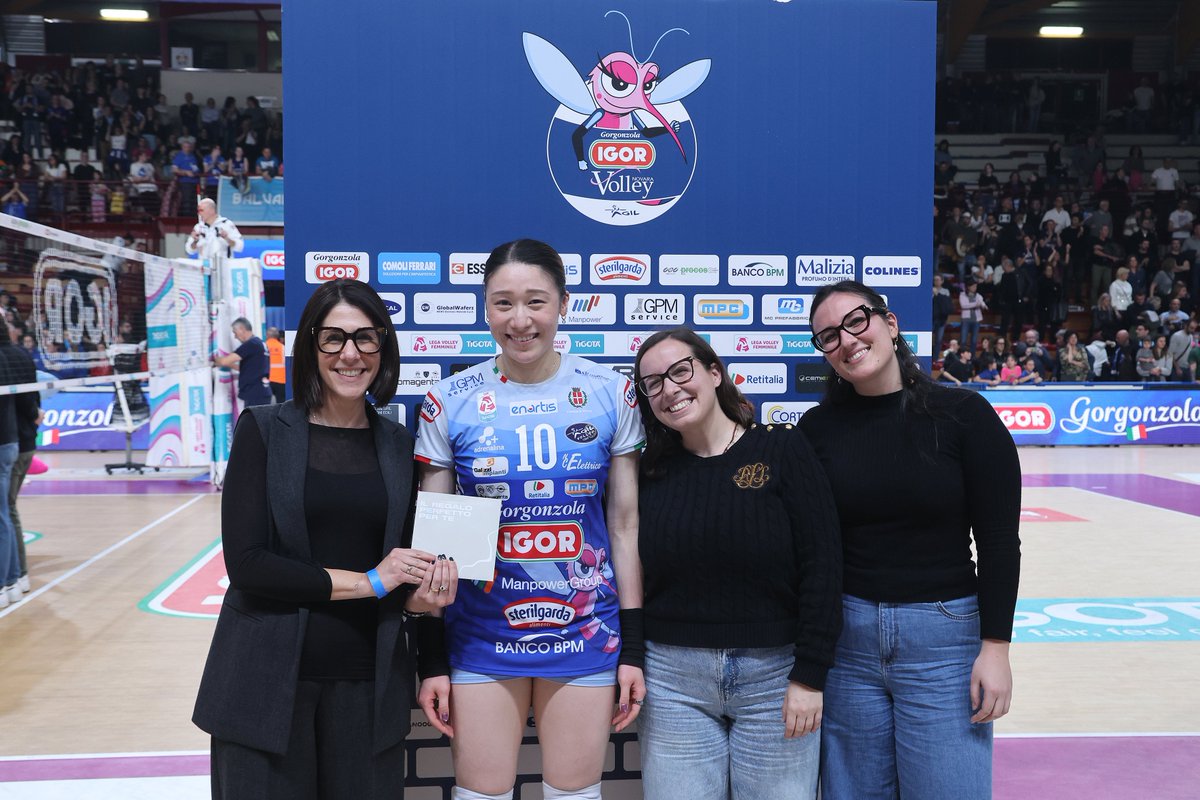 フルセットの激闘／ 石川真佑がMVP！ ノヴァーラは上位のミラノにフル