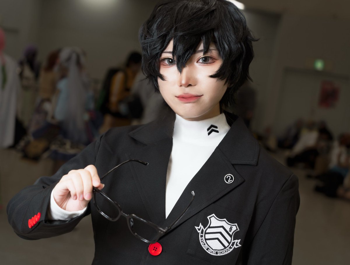 tuki___o's tweet photo. 《Cosplay》P5主人公 https://t.co/9xb8keyuea