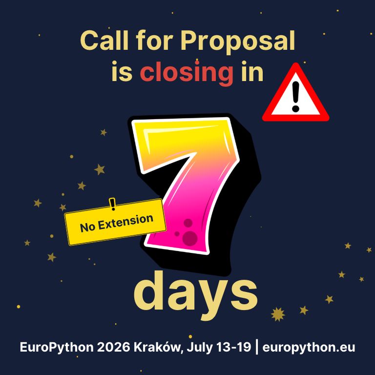 EuroPython tweet media