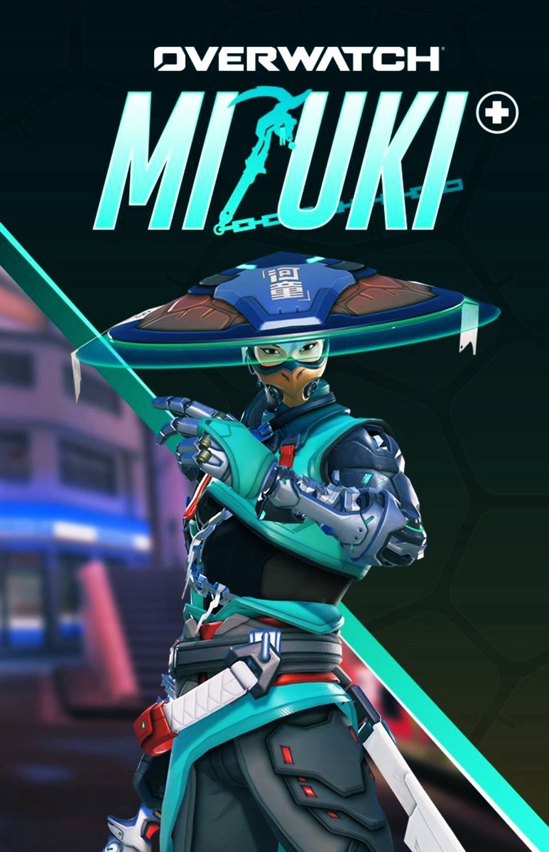 mizuki様　オーダーページ Tomorrow is the official release of Mizuki in Overwatch!
