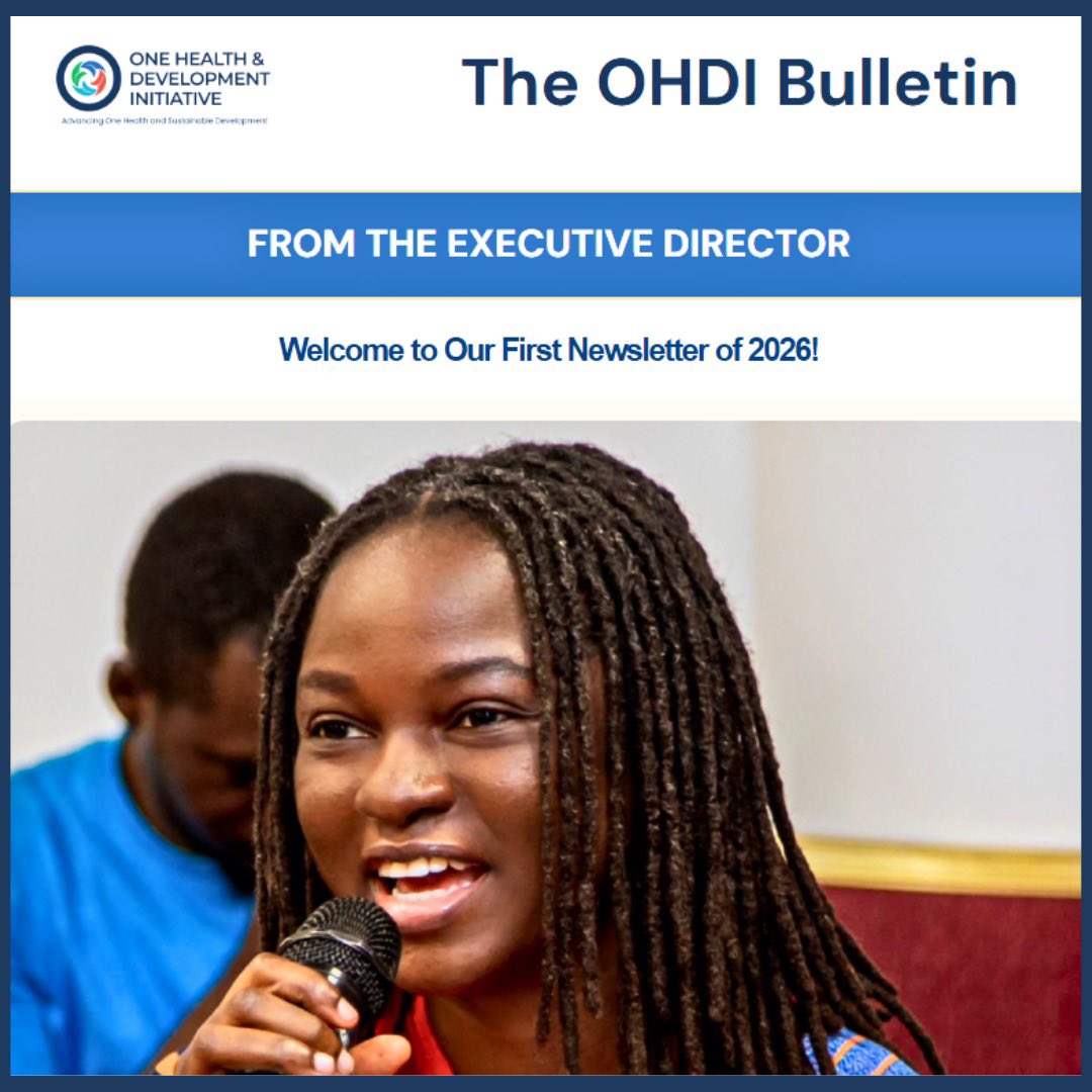 onehealthdev's tweet photo. OHDI Bulletin is live. Our bi-weekly newsletter shares One Health updates, programs, and opportunities.

👉Read: https://t.co/9w2nGzoLkS

👉Subscribe: https://t.co/oh6XTwUKID

#OHDI #OneHealth https://t.co/zsyCeTiG8a