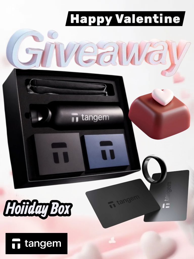 tangem_japan's tweet image. 💝Tangemバレンタインキャンペーン開催
もしTangemに告白するとしたらあなたならどう伝えますか？💌

🖤大人気ホリデーボックスを抽選で1名さまにプレゼント✨

📅応募締切：2/25まで
📢当選発表：3月初旬頃

【応募方法】
① @tangem_japan をフォロー
②