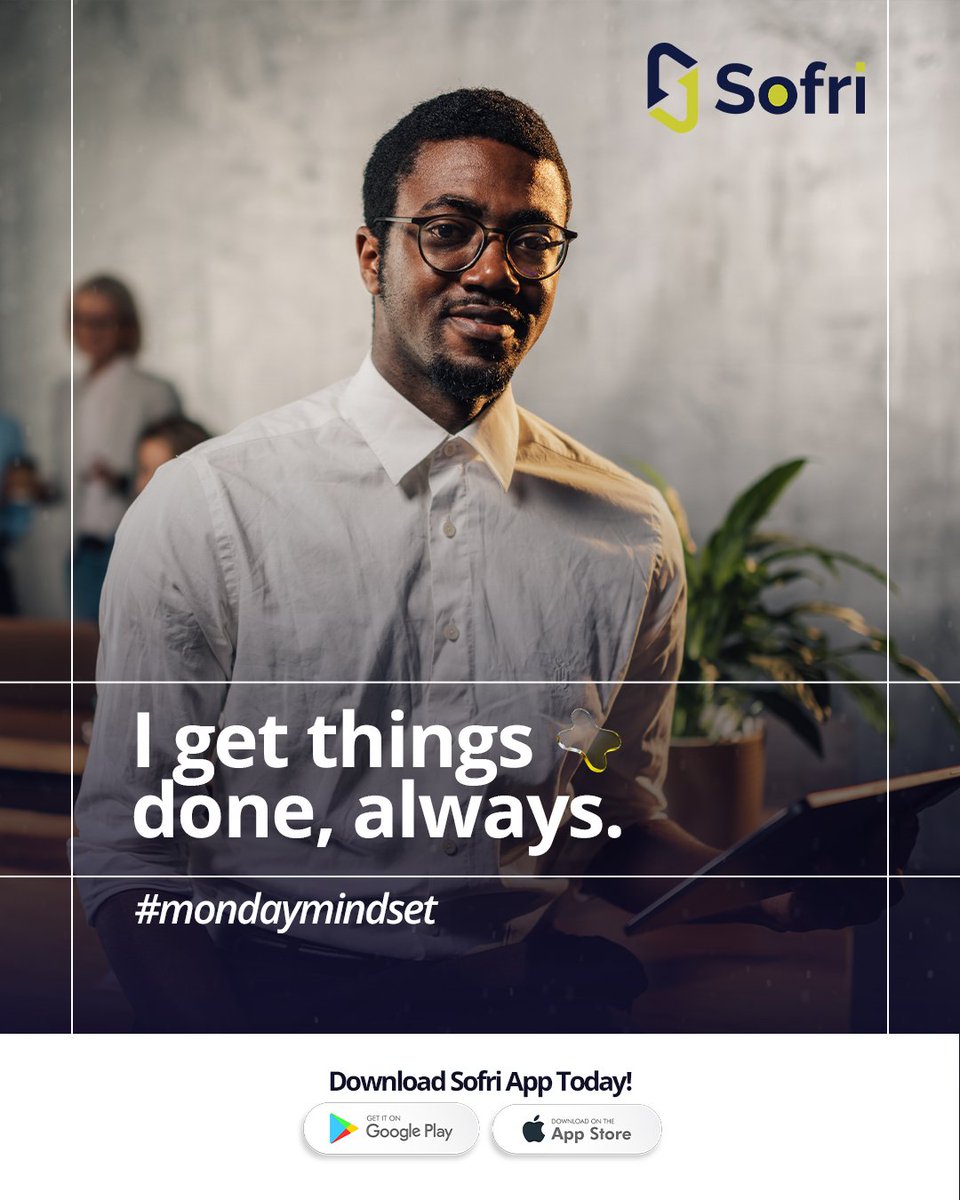 Bank_Sofri's tweet photo. Begin your week with the right mindset, and have an amazing week ahead.
#MondayMotivation #NewWeek #BankSofri https://t.co/5Uk2CcXuJF