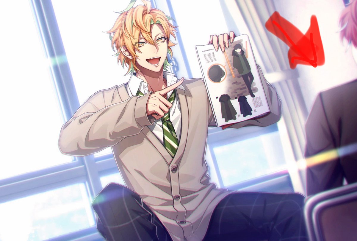 この制服🥂くんカードの何がいいってさ……ただ🥂くんが可愛いだけじゃないんよ　全体を表示するともっと最高になるところが、大変美味なるところなんだよな……☺️☺️