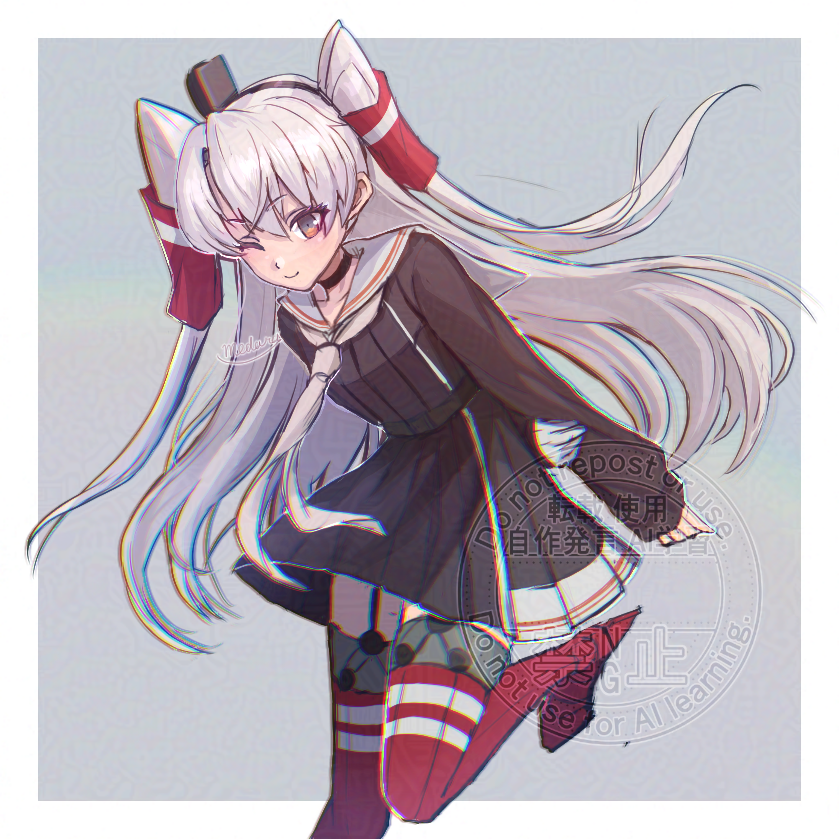 天津風(艦これ) 「あまつん改二 #艦これ」|めだら＠skeb募集中のイラスト