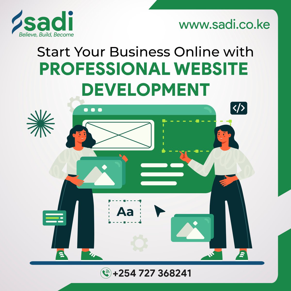 sadicompany's tweet photo. Get an Interactive Website Design for Your Organization Today – Transform Your Digital Presence!

Get started here: https://t.co/ClIIN8IIFC

#ecommercebusiness #digital #onlineshop #stayathomemom #businesswoman #creativity #CRM #Business #marketingdigital #grow #WebDevelopment https://t.co/vDmc54Az3S