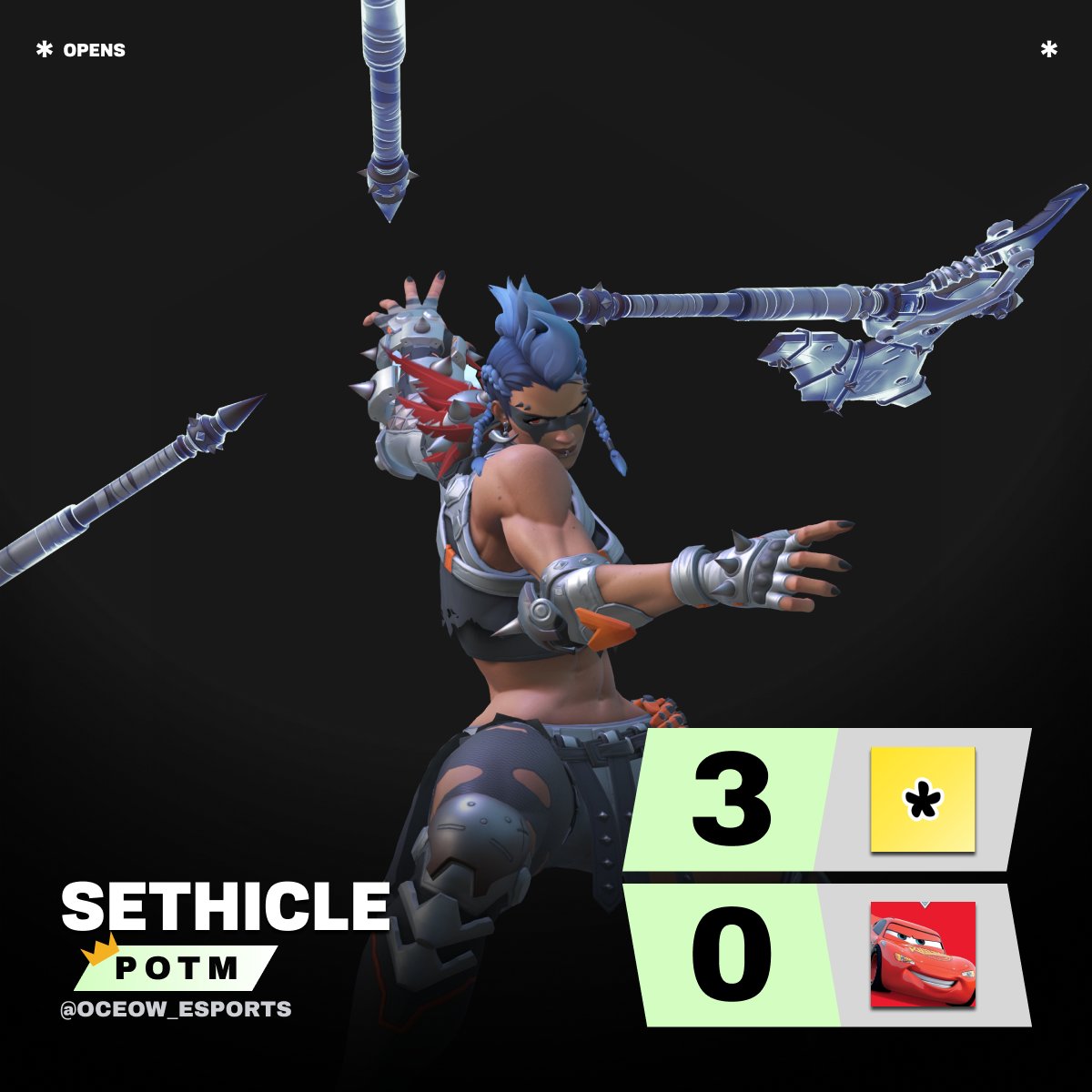 OW OCE Esports tweet media