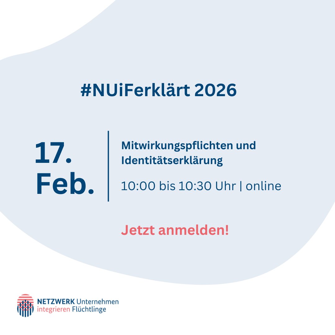 NETZWERK Unternehmen integrieren Flüchtlinge tweet media