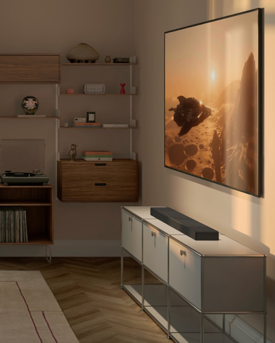 KEFAudio's tweet image. Want deeper, clearer TV sound that matches your picture? 🔊 The simplest upgrade is a high‑performance soundbar, designed to restore lost detail and emotional impact in one sleek unit. 

Read more in our blog: kef.world/7vq

#KEFAudio #KEFSoundbar