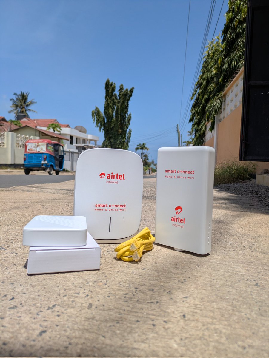 fabim_khad's tweet photo. Airtel Internet Router ODU only for 100k
25Mbps for 70k
40Mbps for 100k
Contact me 0789937749 https://t.co/pBqyUvEI4c