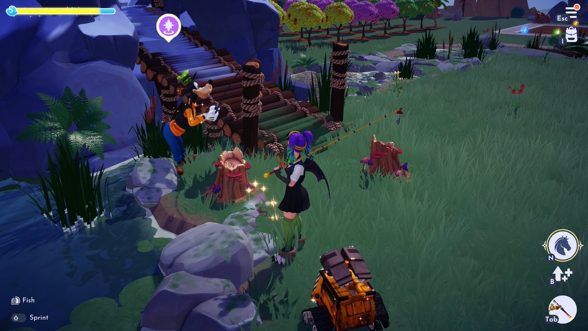 BenDailey3's tweet photo. Every now and then Goofy asks for fishing tips. My suggestion? Fishing in water as opposed to land. https://t.co/67PYHQrDGe