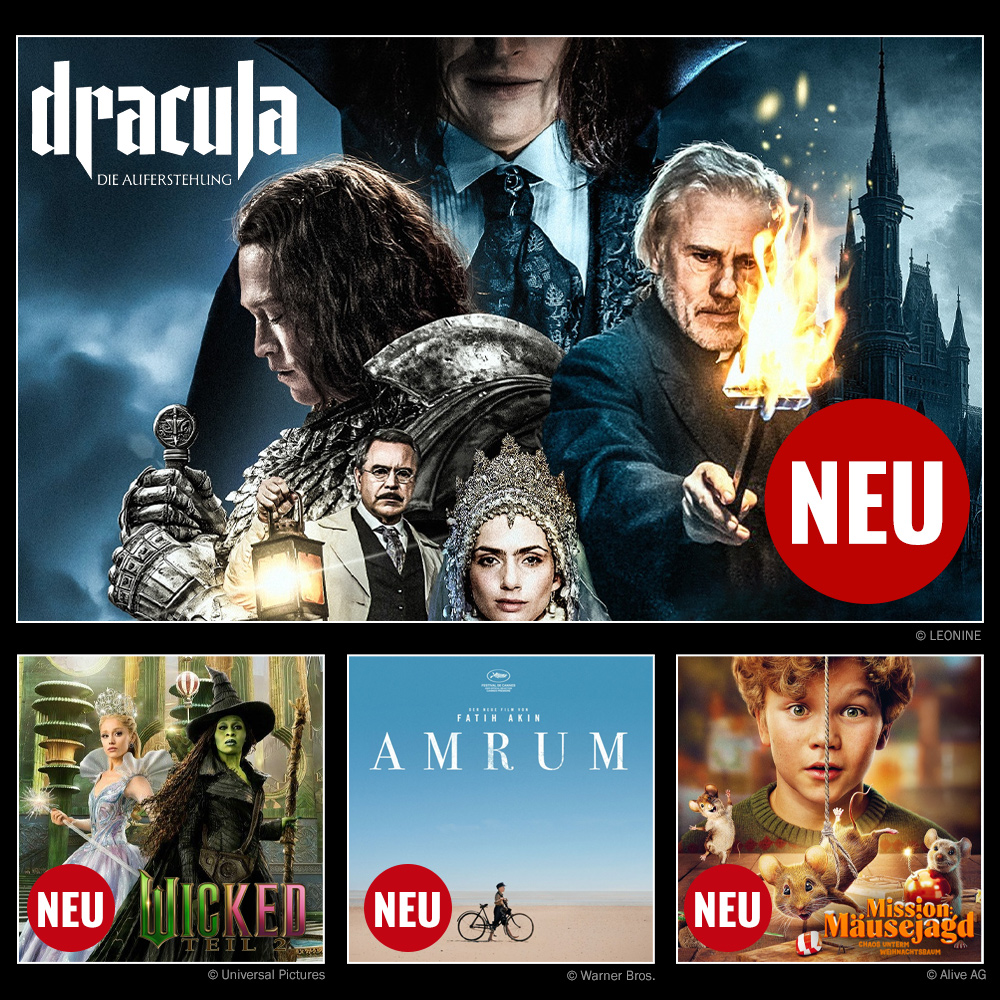 ✨ Mit „Dracula – Die Auferstehung“ liefert Luc Besson (Léon – Der Profi) seine Version der Geschichte um Vlad III ab. Das Ergebnis strotzt vor Witz, Drama und Romantik. 😍▶
Jetzt schon auf Verleihshop erhältlich:
verleihshop.de/Dracula-Die-Au…