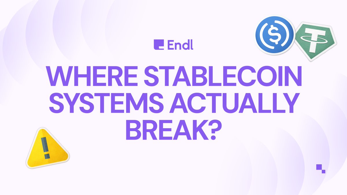 Stablecoin systems rarely fail on settlement.
They fail on everything around it:
a) compliance
b) liquidity decisions
c) reconciliation
d) refunds &amp; exceptions
e) issuer / chain risk

The invisible layers kill production systems.