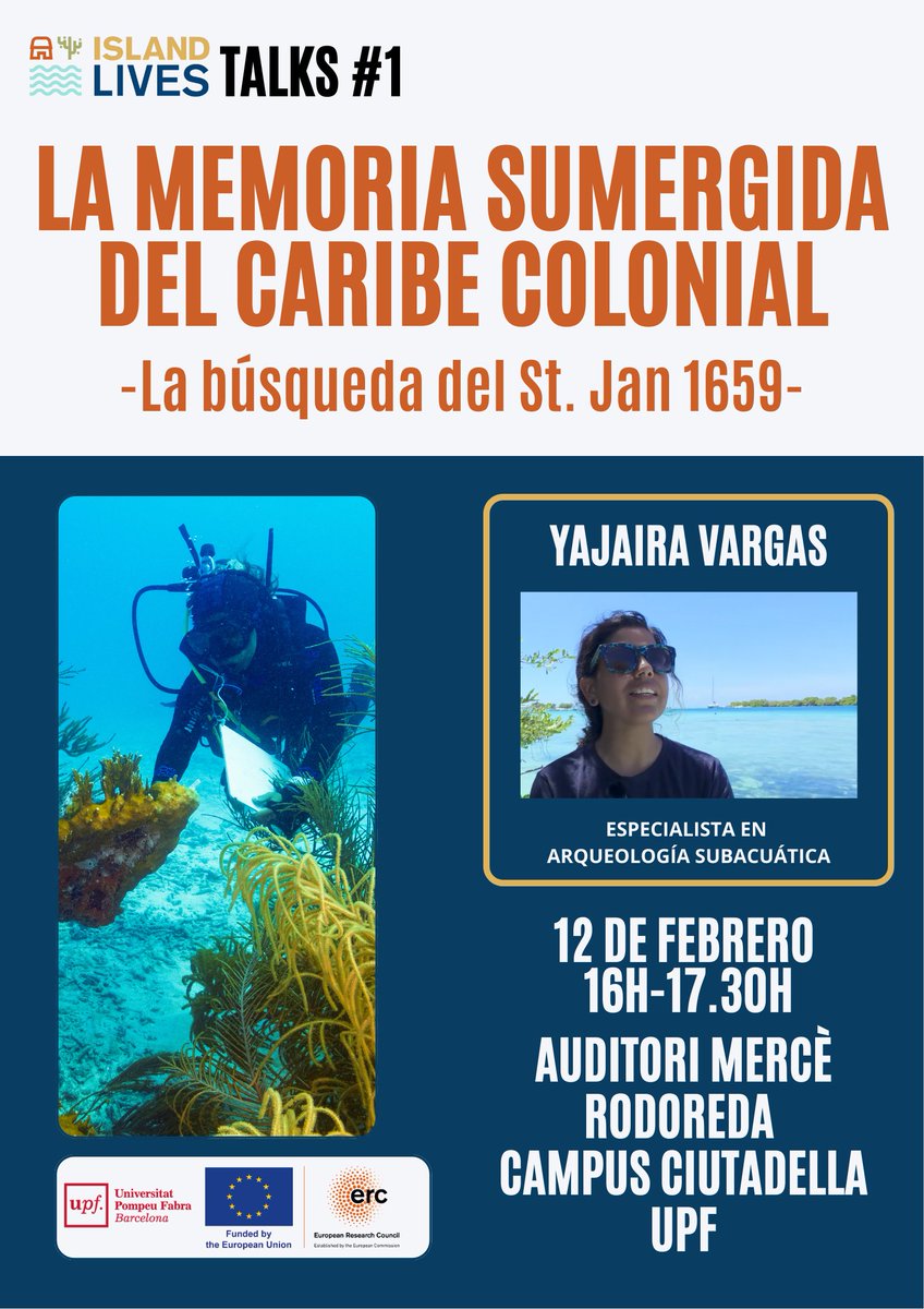 IslandLives Talks#1 👉La antropóloga y arqueóloga subacuática venezolana Dra. Yajaira Vargas nos hablará de su investigaciones bajo las aguas de Los Roques! 🌊