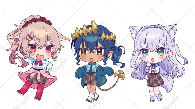 【お知らせ】 白雪みしろさん(#346_shirayuki ) 島村シャルロットさん(#Charlotte_Smmr ) もこ田めめめさん(#mokomeme_ch ) 『ガールズトーク』MVイラストを担当させていただきました! ぜひチェックのほどよろしくお願いします #デビルキメラワン