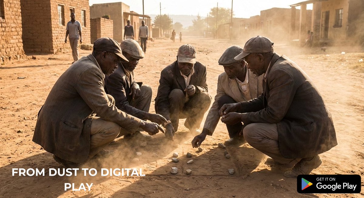 supermalome's tweet photo. From dusty streets to digital realms! Experience the acient game of Morabaraba in 3D.
Witness the journey from traditional stone play in the dust to immersive 3D action! Get it on google play https://t.co/KNDKUa3VqT. #Playstore #Digitalgame #Culturallegacy #Morabaraba3D #fypシ゚ https://t.co/wJI5EZMg4W
