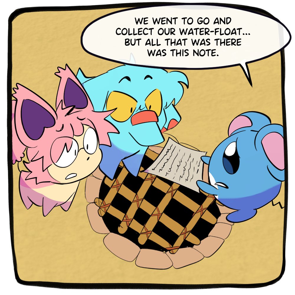 chubledoobles's tweet photo. Oops, posted with a missing panel earlier!! Here's the full thing! #pmd2 #teambestfriends #phanpy #skitty
1/2 https://t.co/OoQEO46Q2O