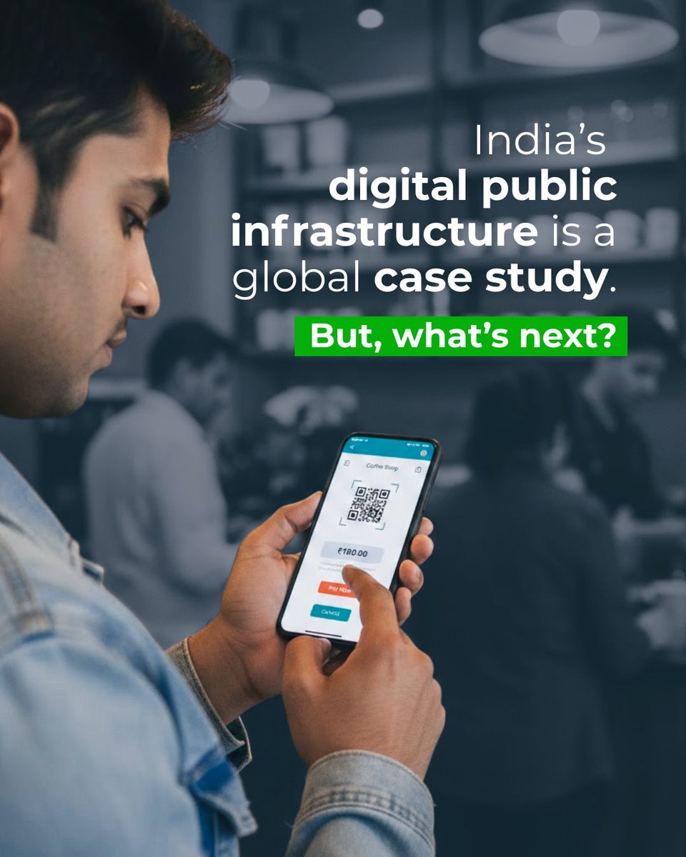 When it comes to Digital public infrastructure, India stands out.

Aadhaar gave identity at scale.
UPI defined real-time payments.
DigiLocker, ONDC, and Account Aggregators showed how open, interoperable rails can unlock entire ecosystems.

These weren’t just tech successes —