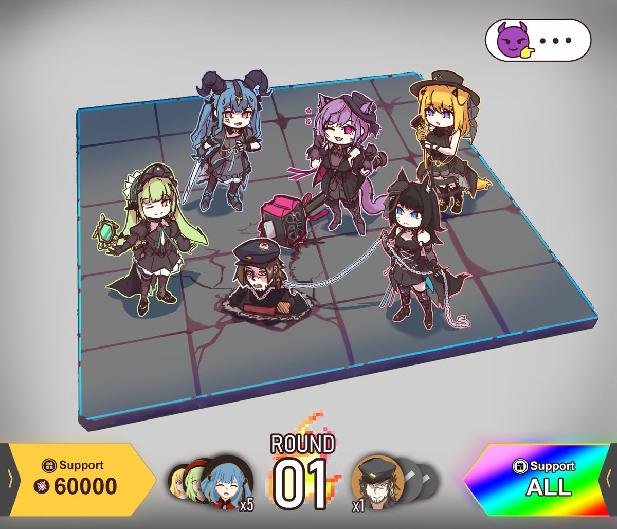 strograph21's tweet image. 5 high school girls vs 1 trained assassin, who are you betting on?