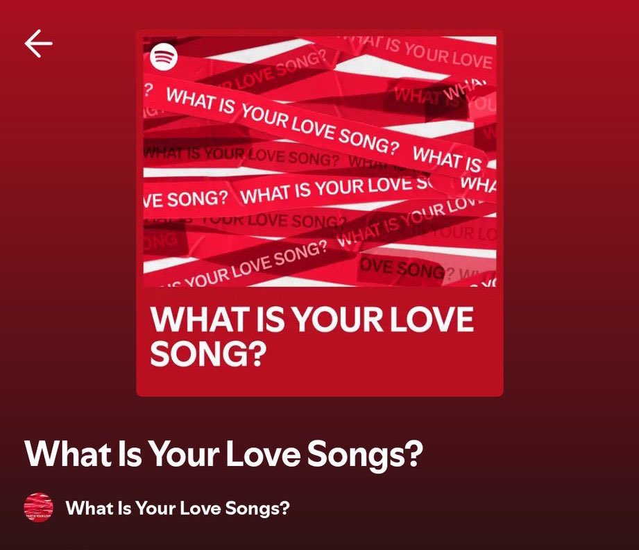 seokjinbit's tweet photo. i swear to god if this WHAT IS YOUR LOVE SONG thing is actually Spotify’s project for Valentine’s Day and not BTS im gonna scream at yall lmao wE CANT KEEP ON CLOWNING OURSELVES LIKE THIS https://t.co/N0NOv6aGrj