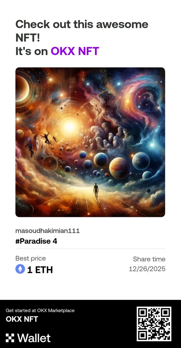 masoud_h38651's tweet photo. Hello 🌌  
These 4 pieces born from dreams &amp; hard days in Iran: strength, mystery, rebellion, hope.  

Available now in my OKX collections:  
 https://t.co/m8ucCDPf4K  
 https://t.co/RJQjbYgtTM  

Would mean a lot if one speaks to you   

#NFT #CryptoArt #Iran #FantasyArt #NFTCom https://t.co/UJrv0rlOX6