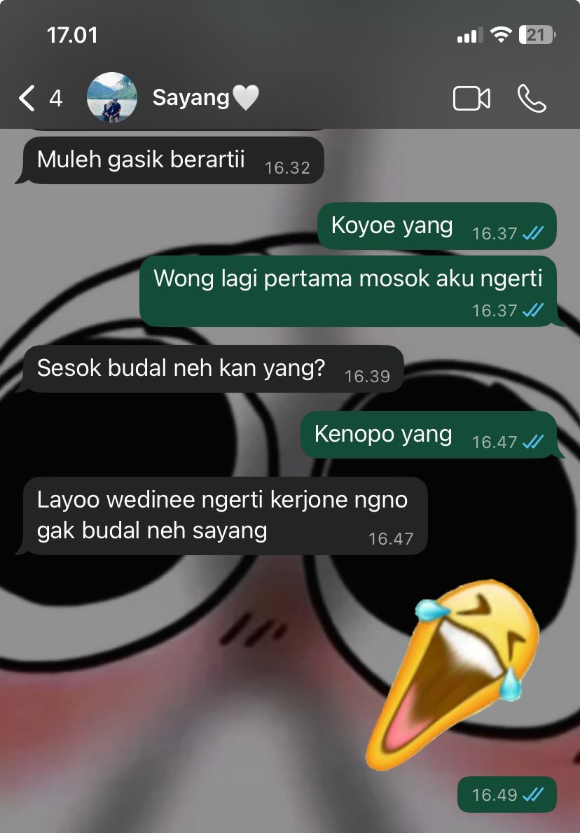 redikaa_'s tweet photo. Ahahaha https://t.co/vn7y2CmM8w