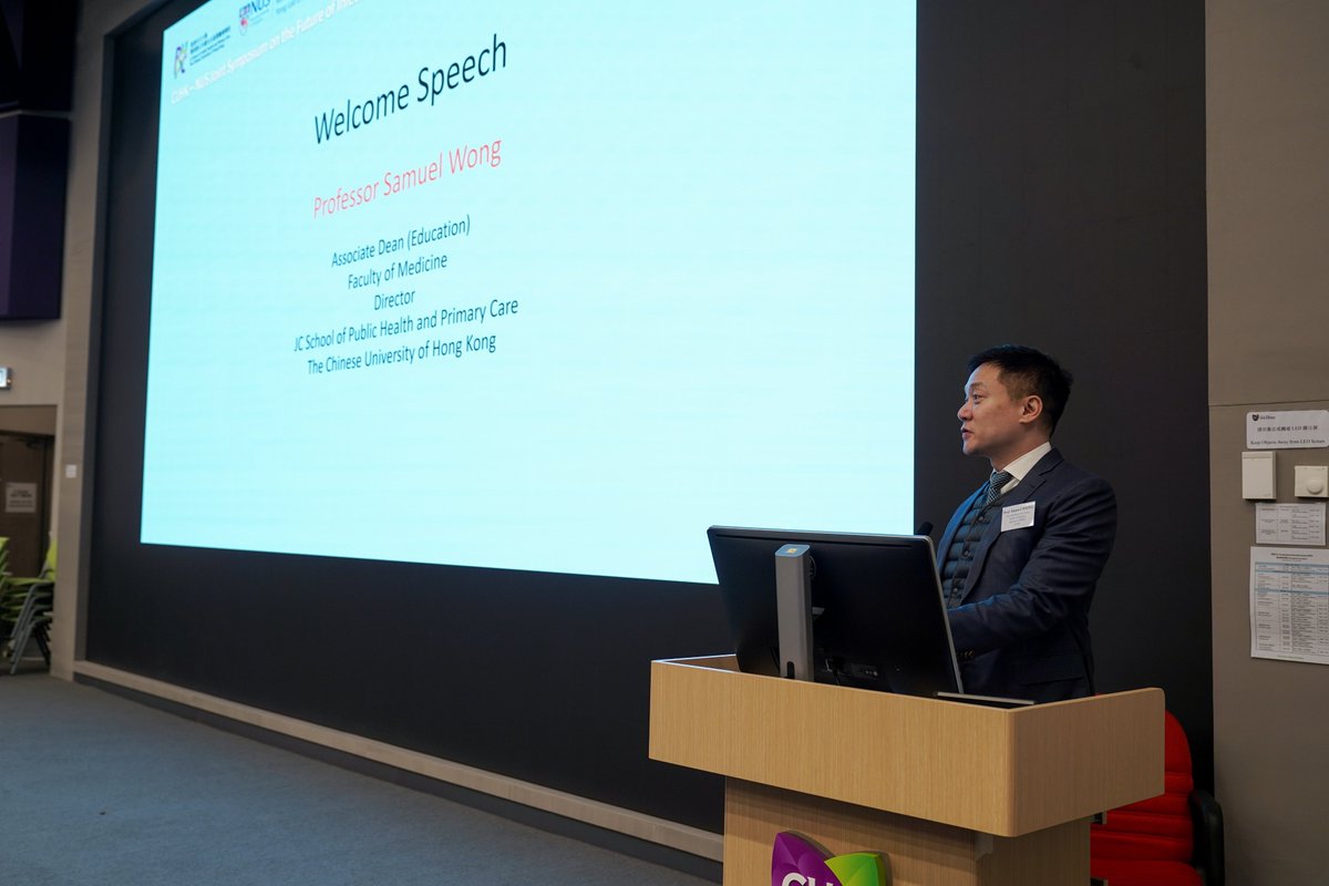 CUHK JC School of Public Health and Primary Care tweet media