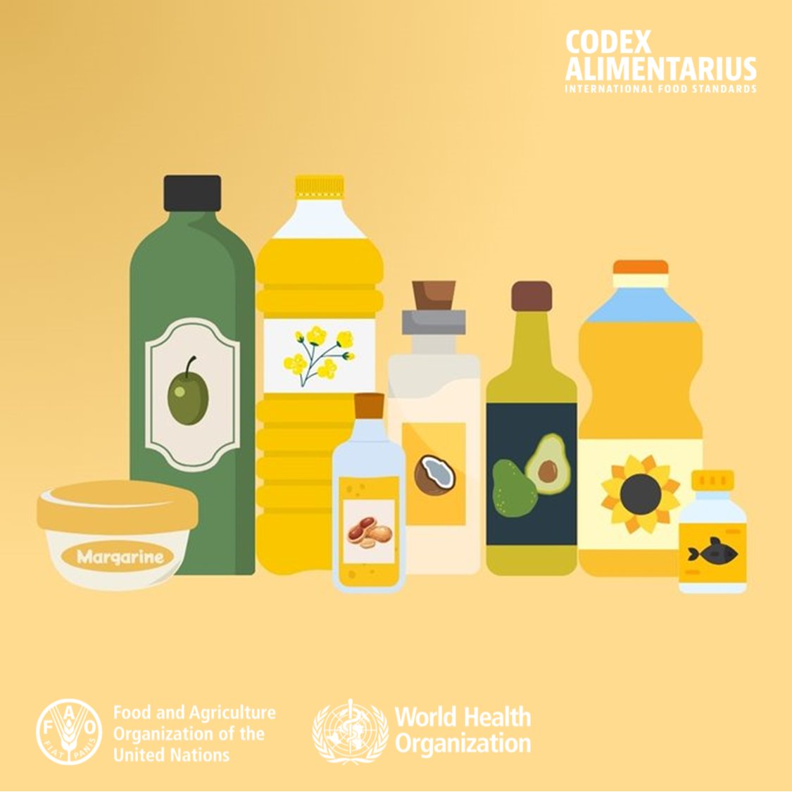 FAOWHOCodex's tweet photo. 🧵 | Home cooks have plenty of options when it comes to choosing which type of oil to sauté and drizzle with.
👉This week #CCFO29 will discuss texts and parameters that contribute to the consistent quality and safety of fats and oils.
➕ℹ️➡️ https://t.co/NKeBhddXEj
#FoodSafety https://t.co/LqVyaDsfEY