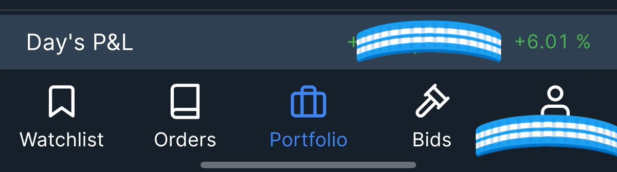 Market suddenly showing some love today 📈

Just checked my portfolio and it is up 6% in a day!

how much is yours up?