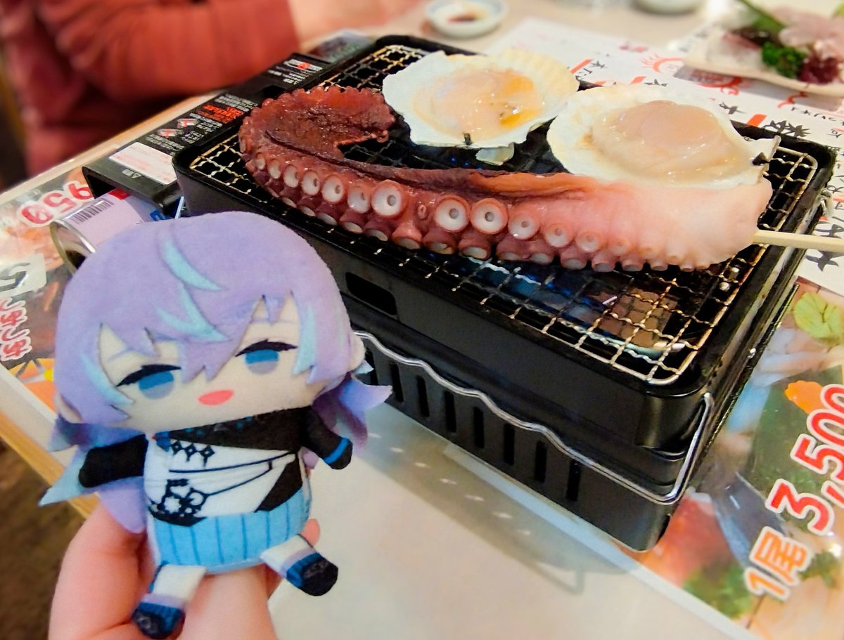 タコ、タコだよ タコ、タコだよ #にじぱぺっとが見られるタグ #めちゃ