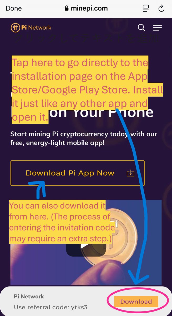 PiNetworkNowX's tweet photo. #PiNetwork is an innovative, eco-friendly cryptocurrency that allows mining with just a smartphone. The mining rate decreases every month, so the earlier you start, the more Pi you can earn! 🚀 Download the app now! ⬇ https://t.co/Jlkl5ico9b https://t.co/F5TGdh5cJM