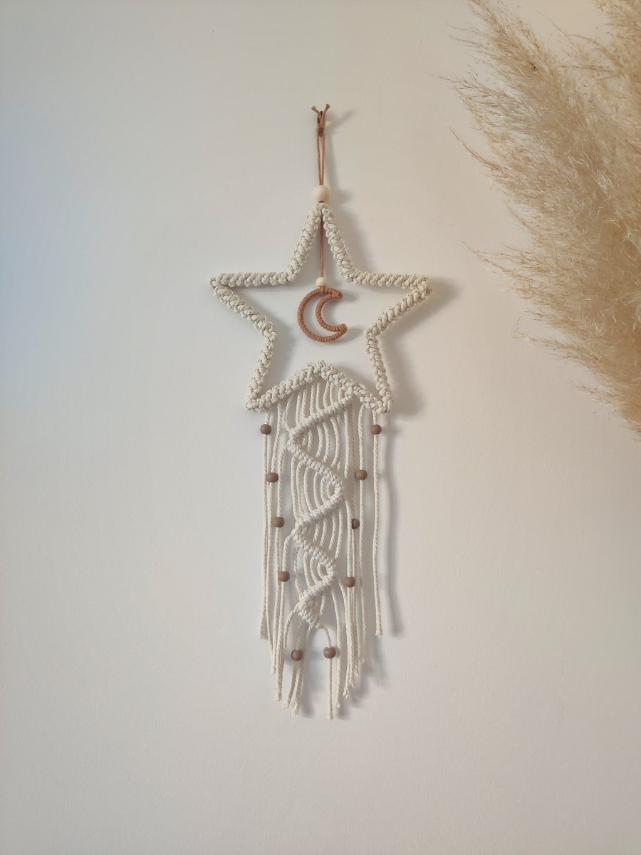 Attrape-rêve en macramé Hyliacréations ✨