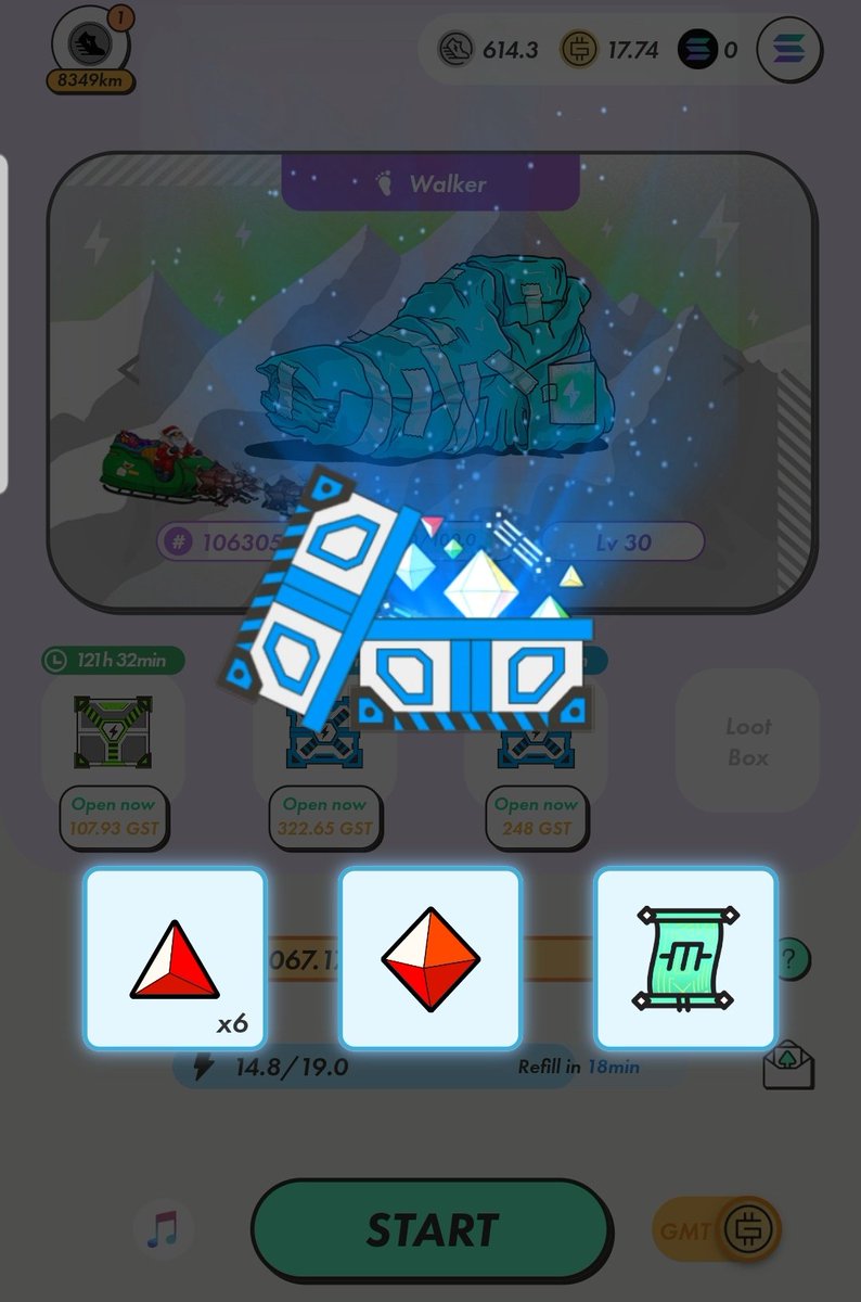 Pouya_n0's tweet image. Opened two Mystery Boxes
One in #STEPN ✅, one in #STEPNGO ✅
Both turned out great 🔥🎁
Luck was on my side today 🍀
#GMT