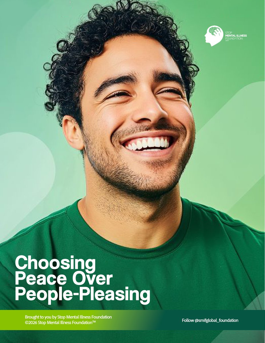 SMIFGlobal's tweet photo. Choosing peace over people-pleasing is an act of self-respect.
You don’t have to say yes to everything to be loved, valued, or accepted. 
Real love, whether in relationships, friendships, or family, respects your boundaries and honors your well-being.
#mentalhealth https://t.co/fD6t9UHNiM